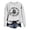 Light Gray, variant on Venzia Women Halloween Crewneck Sweatshirt, Black Long Sleeve Pullover Top, Casual Fall Graphic Sweatshirt