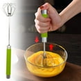thumbnail image 1 of ZZwxWA My Order Stainless Steel Whisk Hand Push Rotary Whisk Semi-automatic Stirrer, 1 of 5