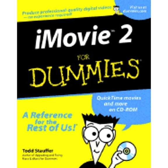 Pre-Owned Imovie 2 for Dummies (Paperback) 0764507486 9780764507489