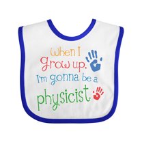 Inktastic Future Physicist Science Boys or Girls Baby Bib