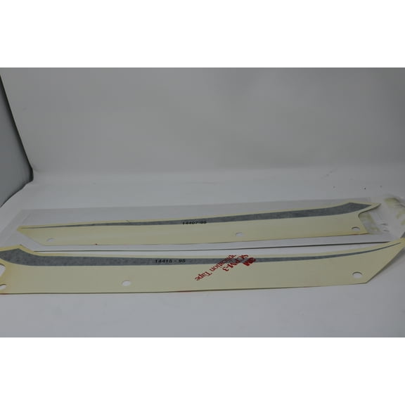 NEW OEM 1995-1997 HARLEY FXSTSB SPRINGER BAD BOY BLUE REAR FENDER DECALS PAIR