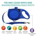 thumbnail image 3 of YIEMEEN Pet Leash with Collapsible Dog Bowl and Water Bottle Outdoor Walking Supplies, 3 of 15