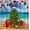 Green Red Brown/, variant on Christmas Tree Shower Curtain Red and White Xmas Pine Trees Snowflake Seamless Pattern Winter Holiday Happy New Year Festival Farmhouse Cartoon Decor Fabric Bath Curtain with Hook