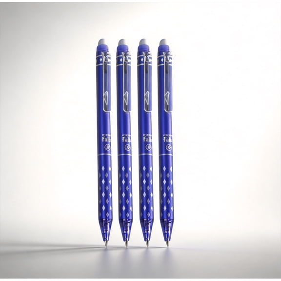 Erasable Gel Pen,Comfortable Grip Writing Pen with Erasable Ink,Lightweight Convenient Gel Pen for Teen Campus Office Note Taking Journaling Use,Multi-Color Writing Pen(Blue)