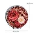 thumbnail image 4 of Flores preservadas en caja de flores. Rosas de larga duración para decorar el hogar en el Día de la Madre, cumpleaños o aniversario., 4 of 6