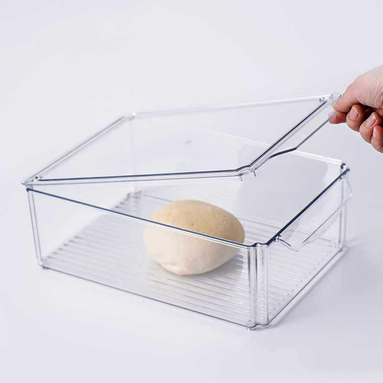 Bread Proofing Box Pizza Container Clear Large Baking Accessory Box Ball  Proofing Containers for Restaurant Pantry Fridge