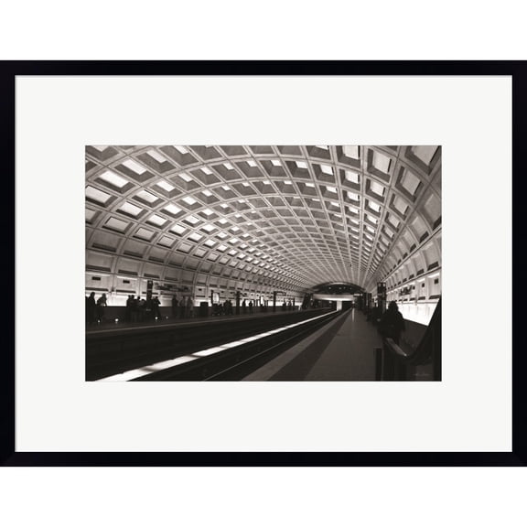 Great Art Now DC Metro by Lori Deiter, Framed Wall Art, 26W x 20H