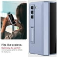 thumbnail image 6 of for Samsung Galaxy Z Fold 5 Case with Privacy Screen Protector, Built-in Adjustable Kickstand &  Hinge Protection All-Inclusive Protective Case for Galaxy Z Fold 5 5G(Ice Blue), 6 of 14