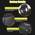 thumbnail image 5 of 2 Pack 18V 8.0Ah Battery & Dual Charger Kit for Ryobi 18 Volt One+ Batteries, 5 of 13