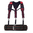 thumbnail image 1 of Heavy Work Tool Belt Suspenders Nail Pocket Set Adjustable Lumbar Support Multi Function Tooling Braces for Carpenter Electricia ,Adjustable, 1 of 5