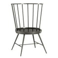 thumbnail image 2 of Weston Home Lydford High Back Dining Chair, Set of 2, Black, 2 of 4