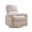 Manual Camel, variant on Aemeios Power Recliner Swivel Rocker Glider Chair Chenille Nursery Recliner, White
