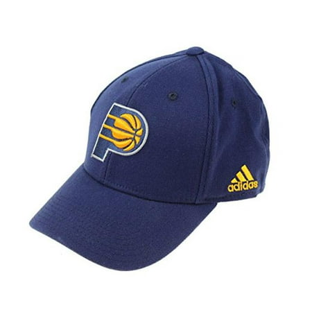 Flex Fit Pinstripe Hat - Adidas NBA Indiana Pacers Flex Fit Hat