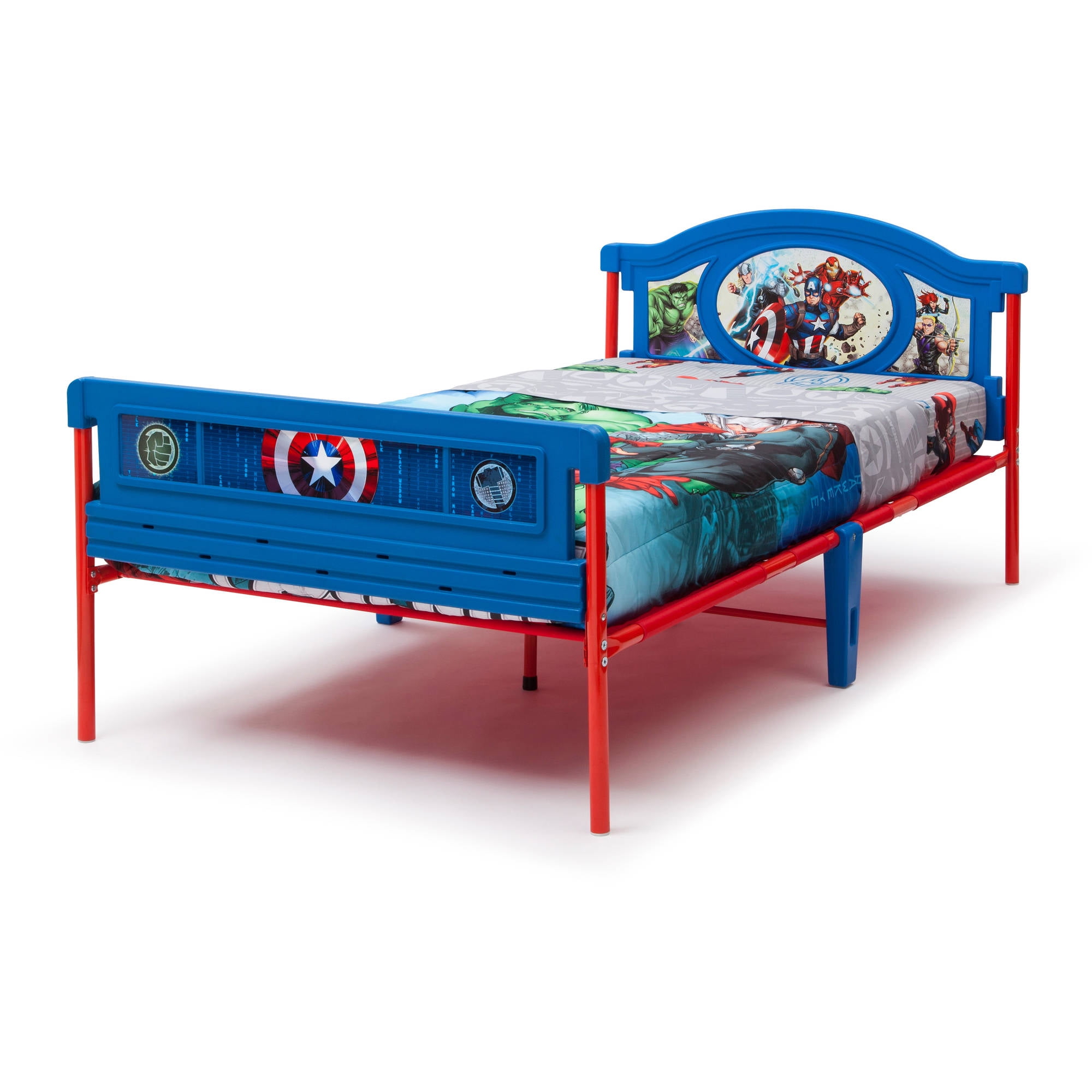 Marvel Avengers Plastic Twin Bed San Go Omnium Marvel Avengers Plastic Twin Bed Toddler