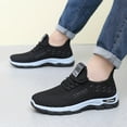 thumbnail image 3 of Running Shoes for Women Men Spring Comfortable Mesh Knit Slip on Walking Tennis Driving Work Sneakers, 3 of 6