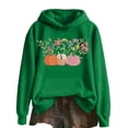 thumbnail image 5 of HCYSFG Women Halloween Hoodies Retro Graphic Oversized Long Sleeve Sweatshirt Casual Drawstring Winter Fall Pocket Pullover Top, 5 of 5