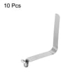 thumbnail image 3 of Unique Bargains 10pcs Single Button Kayak Paddle Snap Spring Clip 49mmx6.3mm V Shaped Hollow Lift Telescopic Locking Pole Clips, 3 of 5