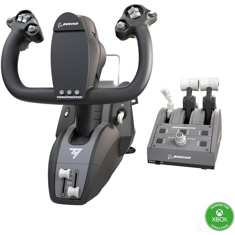 THRUSTMASTER ヨークフルセット Thrustmaster TCA Flight Controls Joystick & Throttle Yoke Pack