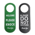 thumbnail image 4 of Misright Reuseable PU Leather Double Sided Office Door Sign For Meeting Room Privacy, 4 of 16