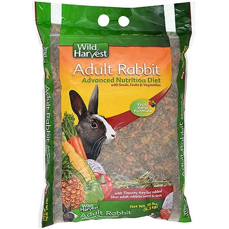 Wild Harvest Rabbit Diet 14lb - Walmart.com