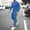 Light Blue A, variant on Stamzod Men's Tracksuits 2 Piece Long Sleeve Warm Casual Athletic Jogging Outfits Solid Slim Fit Plus Size Sweatsuits for Men Causal Streetwear