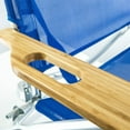 thumbnail image 6 of Ostrich 3N1 Reclining Chair & Ladies Comfort On-Your-Back Beach Chair, Blue, 6 of 12