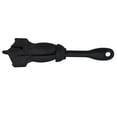 thumbnail image 5 of Rezón de anclaje plegable, 4 platijas, 1,5 kg, accesorio para barco de acero al carbono para canoa de kayak, negro (acero al carbono), 5 of 5
