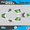 Green, variant on Kalair GFX Graphics Kit for Yamaha PW80 (1990-2008) Incision Series