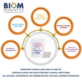 thumbnail image 4 of VagiBiom Vaginal Health Suppositories for Women, Probiotic + Prebiotic Formula, Fragrance-Free, 15 Count, 4 of 7