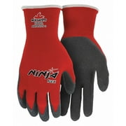 Mcr Safety Coated Gloves,Nylon,2XL,PR  N9680XXL