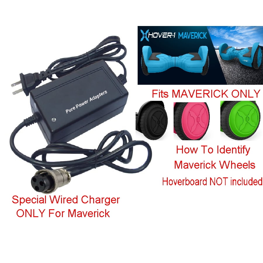 Replacement Charger ONLY for Maverick Hover1 Hoverboard Auto Shut Off