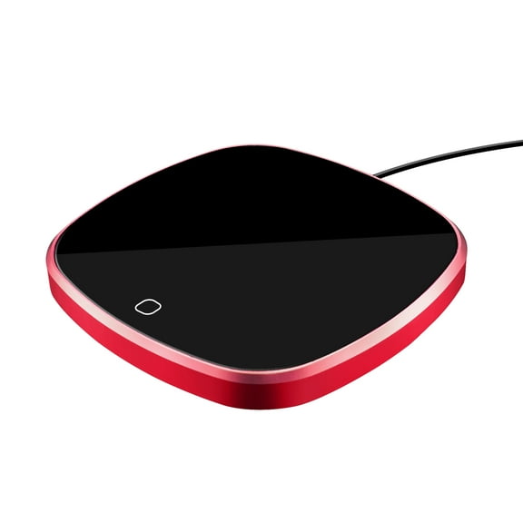 Qnbes Waterproof Smart Coffee Mug Warmer, Coffee Cup Warmer for Desk Auto Shut Off, Electric Beverage Warmer Plate with Two Temperature Settings