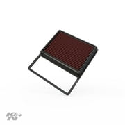 K&N Performance High-Flow Engine Air Filter: Washable, Multi-Layer Protection, Engineered to Boost Horsepower, 33-5001