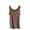Coffee, variant on Kaemgyyd Pajama Tops for Women Casual Loose Crew Neck Summer Tee Comfortable Soft Sleeveless Sleepwear Loungewear