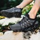 thumbnail image 1 of Zapatos descalzos para hombre, malla antideslizante, transpirable para bucear al aire libre (44 gris) Likrtyny Tenis De Mujer Tenis De Hombre, 1 of 9
