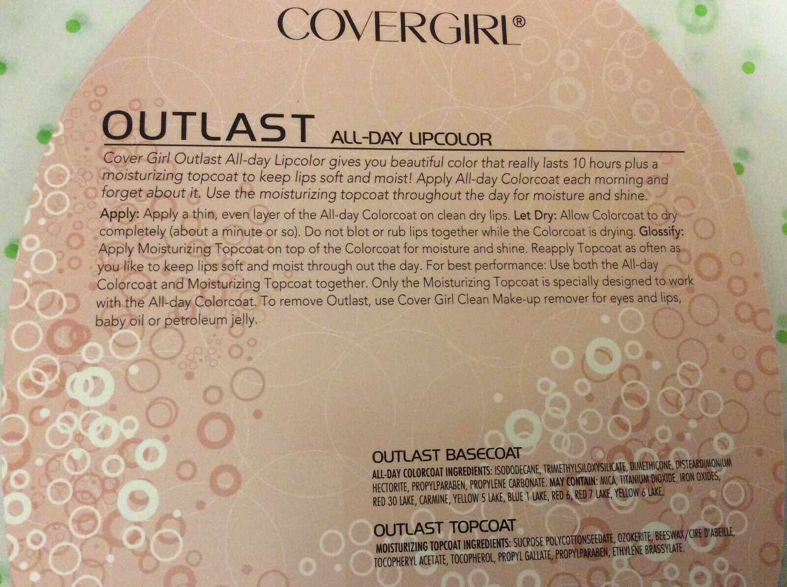 CoverGirl Outlast All-Day Lipcolor Lipstick #542 BRAZEN RAISIN bonus pack NEW.