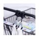 thumbnail image 3 of 2Pcs Baby Stroller Hooks Clips Carry Extra Bags Stroller Bag Hanging Holders, 3 of 4