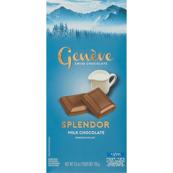 Gefen Milk Chocolate Bar, 3.5 oz
