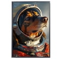 thumbnail image 2 of American Leopard Hound Dog Wall Decor - Space Wall Decor - Space Wall Art - Funny Dog Wall Art Poster - Cute Dog Home Decor - Dog Themed Gifts, 2 of 6