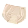 thumbnail image 2 of Xucatan 5 Pcs Womens Panties By The Pack Women's Satin-Feel Seamless Underwear, Accent Panties, Breathable Comfort Briefs, 2 of 3