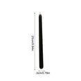 Black Taper Candles 12 Inch Unscented Dripless Decorative Candles for — free download