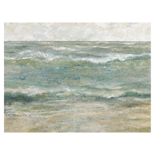 Masterpiece Art Gallery Shoreline 3 Ocean By Bob Chrzanowski Canvas Art