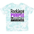 thumbnail image 3 of Inktastic Rocking the Purple for Lupus Awareness Boys or Girls Toddler T-Shirt, 3 of 5