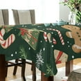 thumbnail image 5 of Yayeee Tablecloths 60" x 60" Rectangle Wrinkle Resistant Party Table Cover, Christmas Gift Pattern, 5 of 8