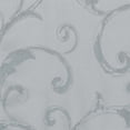 thumbnail image 5 of Elrene Home Fashions Mia Jacquard Scroll Blackout Window Curtain, Blue, 52" x 84", 5 of 5