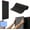 56" L x 23" W x 3/8" (Black), variant on Hanging Exercise Mat, Fitness & Yoga Mat for Group Fitness Classes, Commercial Grade Quality with Reinforced Holes 56" L x 23" W x 3/8" (Black)