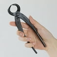 thumbnail image 4 of Wazakura Hand Forged Bonsai Root Cutter 6.7" Black Made in Japan, 4 of 8