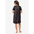 thumbnail image 2 of Dreams & Co. Plus Size Short Henley Sleepshirt, 2 of 6