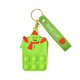 thumbnail image 1 of De Burbujas De Empuje Muñeco De Nieve De Navidad Monedero Llavero Bolsa Antiestrés Juguete De Descompresión De Silicona Speravity HA045173-05, 1 of 6