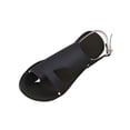 thumbnail image 6 of Xucatan Women's Metallic Flat Sandals, Round Toe Open Toe Shoes with Adjustable Ankle Buckle, Cushioned Insole Casual Summer Footwear, Versatile Shiny Design for Beach Outdoor Gift, 6 of 9